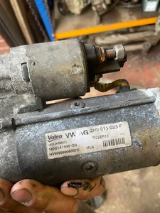VOLKSWAGEN CRAFTER Flatbed MK1 2F Starter Motor 2H0911023F 2.0 TDI 80kw 2013 - Picture 1 of 3