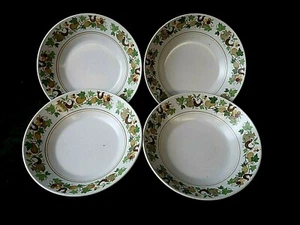 4 Bowls 7-1/2" Diameter Coupe Soup Bowl Homecoming by NORITAKE - Picture 1 of 4