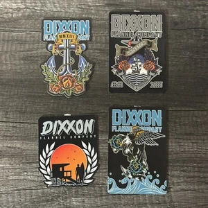 Dixxon Flannel Company Sticker Tag Undertow MMXIII Lot - Picture 1 of 6