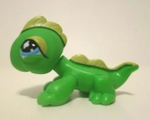 Littlest Pet Shop Iguana Verde #651 Azul Plus Ojo LPS - Imagen 1 de 6
