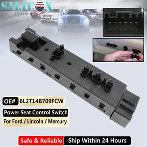 Left Driver Side 10 Way Power Seat Switch For 2007-2010 Ford Explorer Sport Trac - Picture 1 of 9