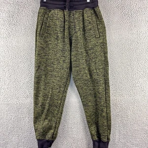 Southpole Joggers Men Small Green Marled Fleece Pant Athletic Outdoor Loungewear - Picture 1 of 18