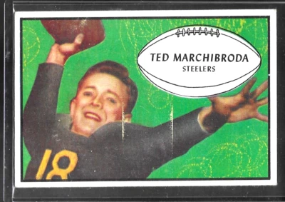 1953 Bowman - #93 Ted Marchibroda (RC) - Image 1 of 2
