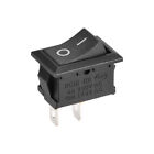 Mini Boat Rocker Switch Toggle Switch 2pins ON/OFF AC 250V/6A 125V/10A