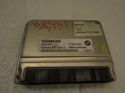 BMW 323I 2000-Módulo unidad de control del motor ecu OEM 7505528 Foto 1 de 4
