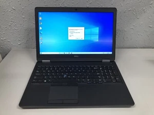 Dell Latitude E5570 15.6" FHD Laptop Core i5 6200U 8GB 256GB Webcam Windows 10 - Picture 1 of 5