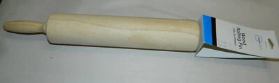 *MAINSTAYS 10" INCH WOOD ROLLING PIN    NEW - Image 1 of 4