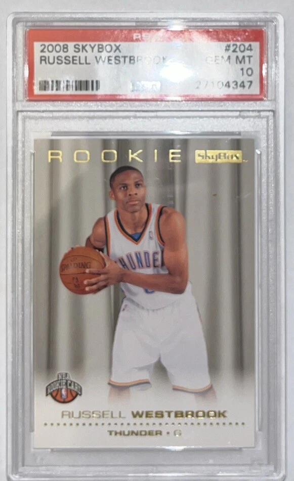 Russell Westbrook Professional Sports Authenticator (PSA