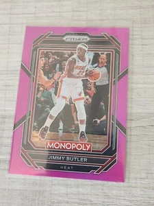 2022-23 JIMMY BUTLER PURPLE MONOPOLY REFRACTOR /149 PRIZM HOLO - Picture 1 of 2