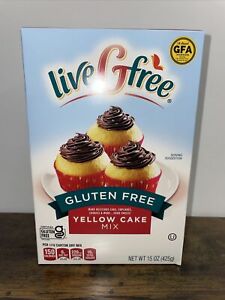 Live G Free Gluten Free Yellow Cake Mix Vanilla Cupcake