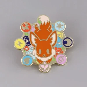 Eevee Pokemon - Pin Hard Enamel Collectible Eeveevolution New - Picture 1 of 6
