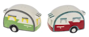 NEW GANZ CAMPER SALT AND PEPPER SET  - Picture 1 of 1