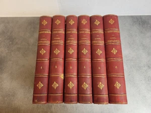 6 Bücher Salz Angelici Divi Thome Aquinatis Summa Theologia Von 1882 - Picture 1 of 12