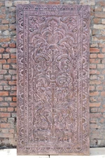 VINTAGE INDIA Carving KALPAVRIKSHA Tree of Dreams UNIQ ART PANEL Barn Door 84X40