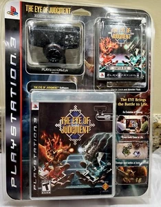 Eye of Judgment Bundle with Game PS3 Eye Camera Stand Starter Deck Booster Pack - Picture 1 of 2