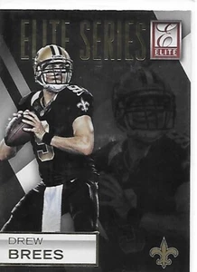 2015 Donruss Elite Series Football Drew Brees Saints - Picture 1 of 2