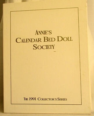 Annie's Calendar Bed Doll Society - 1991 Collector's Series (SKU# 3835) - Image 1 of 4