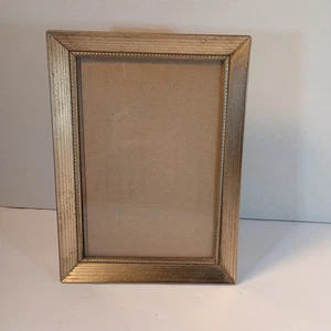 Vintage Goldtone Shadow Box Picture Frame 5" x 7" Photo - Picture 1 of 7