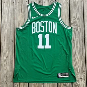 Men’s Nike Boston Celtics Authentic Jersey Kyrie Irving Green 52 XL - Picture 1 of 14