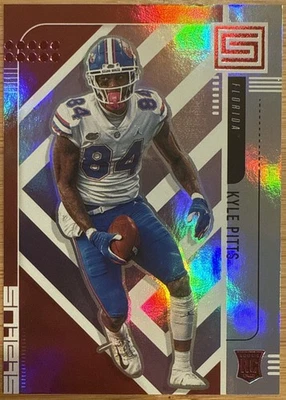 2021 Panini Chronicles Draft Picks Status Red Kyle Pitts /149 Rookie #175 - Image 1 of 3