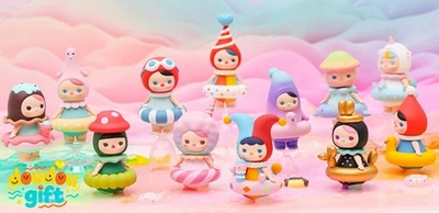 Authentic Pucky Pool Babies Series Blind Box Confirmed Figure Gift Cute Doll Toy - Image 1 of 4
