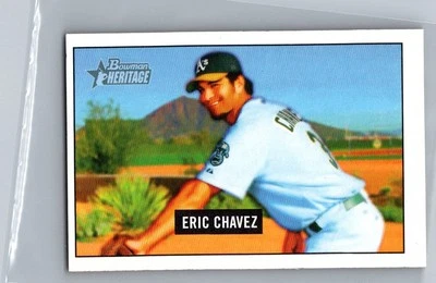 Eric Chavez 2005 Bowman Heritage Oakland Athletics #314 - Image 1 of 2