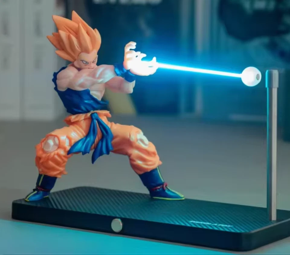 Dragon Son Goku Vegeta Lampe Kamehameha Magnetisch LED Nachtlampe - Bild 1 von 4