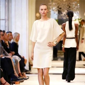 Ralph Lauren Collection Silk Dolman Sleeve Runway Dress size 6 - Picture 1 of 16