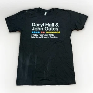 Daryl Hall And John Oates Madison Square Garden T Shirt M Some Stain - Picture 1 of 1