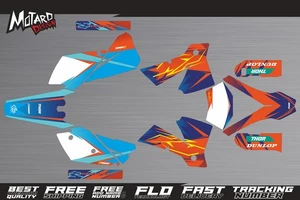 Motard Design Graphics Kit for KTM EXC EXC-F XC-W 2004 Decals Stickers - Picture 1 of 6