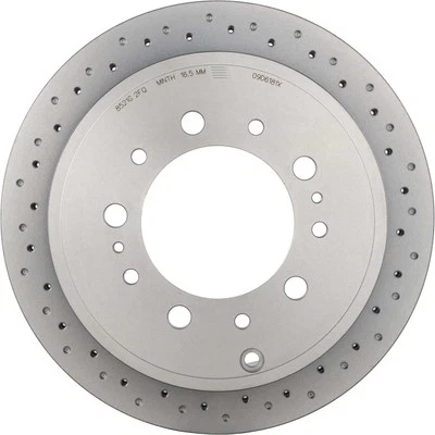 Rotor de freio a disco para 2007-2022 Toyota Tundra, Sequoia, Land Cruiser, Lexus LX570 - Imagem 1 de 4