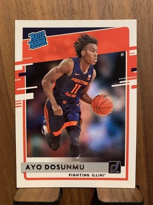 2021-22 Panini Chronicles Draft Picks - Donruss Rated Rookies Ayo Dosunmu #44 - Image 1 of 2