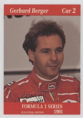 1991 Carms Formula One Gerhard Berger #4 Rookie RC - Image 1 of 2