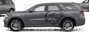 DRIVER & PASSENGER KITS FOR DURANGO Huge Decal CAST vinyl HELLCAT HELL CAT - Picture 1 of 1