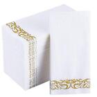 100 Pcs Disposable Paper Hand Towels for Bathroom Dinner Wedding Napkins