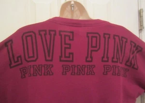 Victoria’s Secret Rosa Mujer XS Púrpura Pullover Cuello Redondo Manga Larga Tejido Top - Imagen 1 de 3