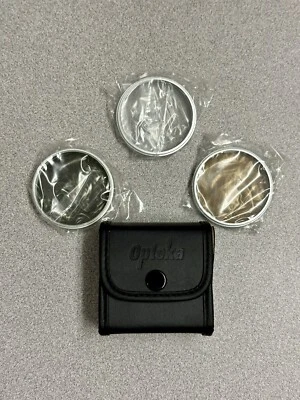 Opteka High Definition HD2 52mm Multi-Coated 3 Piece Filter Kit UV CPL FLD - Image 1 of 3