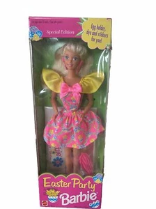 Vintage 1994 Mattel Barbie Doll Easter Party Barbie Special Edition Blonde New - Picture 1 of 7