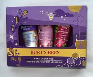 Burt's Bees Hand Cream Trio 3-Piece Gift Set 1 Oz Each Brand New Made In The USA - Picture 1 of 23