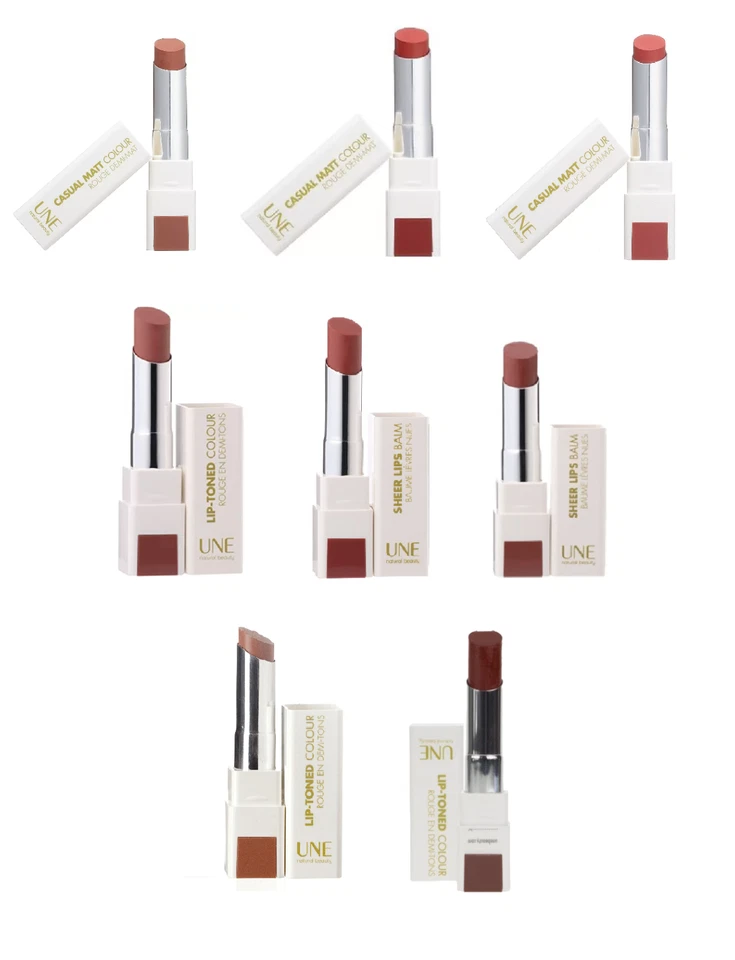 Une Casual Matt, Lip Toned, Sheer Lips Balm/Lippenfarbe *Wählen Sie Ihren Farbton*
