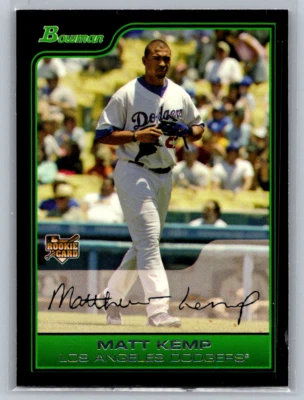 2006 Bowman Draft #BDP1 Matt Kemp Rookie Card RC Los Angeles Dodgers - Image 1 of 2