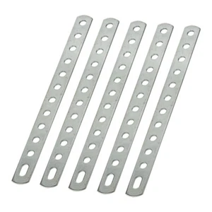 Lochstreifen Lochschiene aus Metall 5er Set 190x17mm für verschiedenste Zwecke - Bild 1 von 1