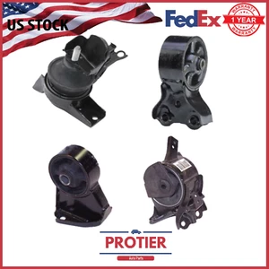 Motor & Trans Mount 4PCS Set Fit 2003-2008 Hyundai Tiburon 2.7L for Auto Trans - Picture 1 of 6