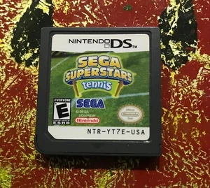 SEGA Superstars Tennis Nintendo DS Authentic Cleaned Tested - Picture 1 of 1