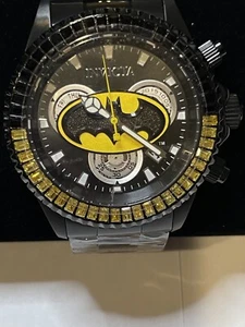 #1 LIMITED EDITION Invicta DC Comics Batman Swiss Ronda Z60 Caliber Men's Watch - Picture 1 of 11