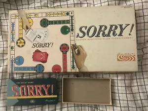 Parker Bros. SORRY! Game 1964 Edition Complete + Two Bonuses - Picture 1 of 4