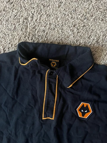 Wolverhampton Wanderers Polo Shirt Mens XL Soccer Football England Cover