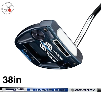 Odyssey Ai-ONE CRUISER 2-BALL JAILBIRD Putter 38" STROKE LAB 140 Steel Shaft RH - Image 1 of 4