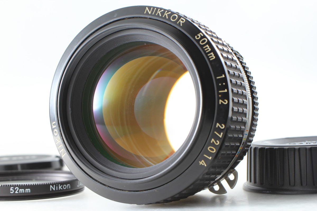 Nikon Ai Nikkor 50mm F1.2  1:1.2フード付き 316T9E-IfNL.jpg_BO30,255,255,