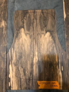 Gitarrenbauer Tonholz Ziricote Akustikgitarre Boden und Zargen Set OM/Klassiker - Bild 1 von 3